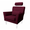 Fotel DENVER MG02 – elegancki z białymi nogami