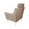 Fotel DENVER MG09 – elegancki z białymi nogami