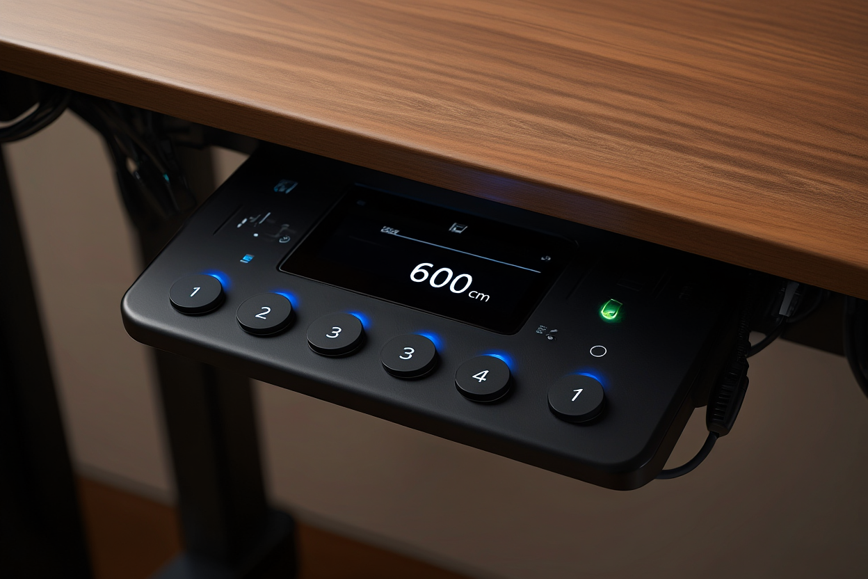 Panel sterujący biurka