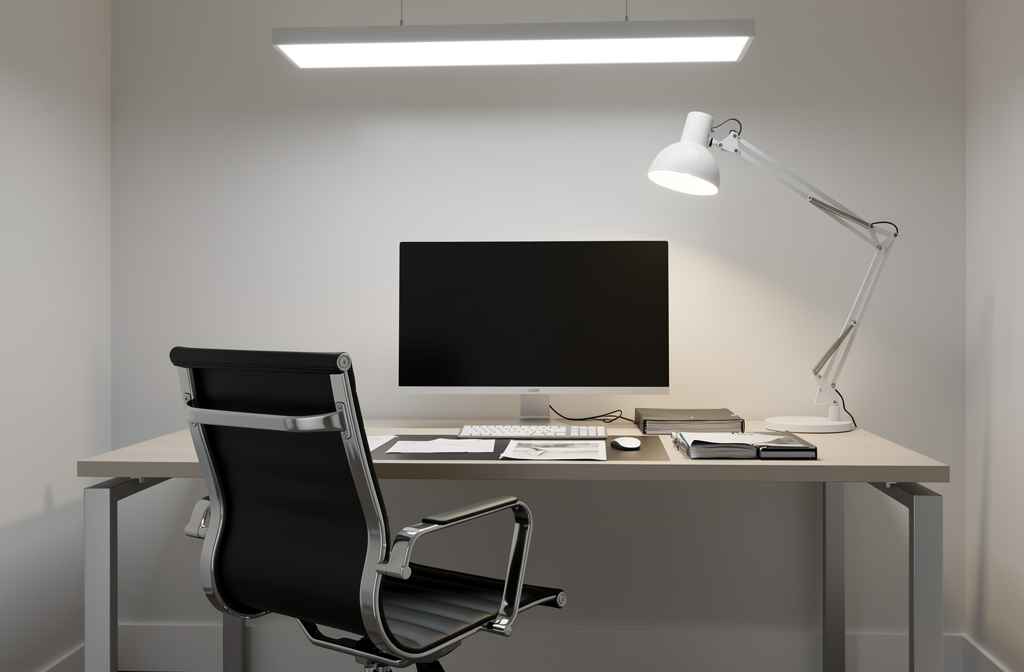 Oświetlenie do biura – normy, przepisy i wymagania BHP