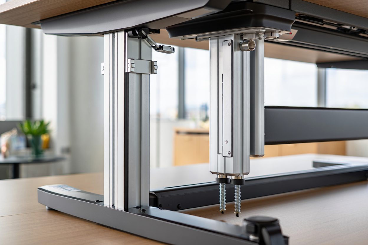 Jak działa biurko elektryczne: mechanizm regulacji wysokości