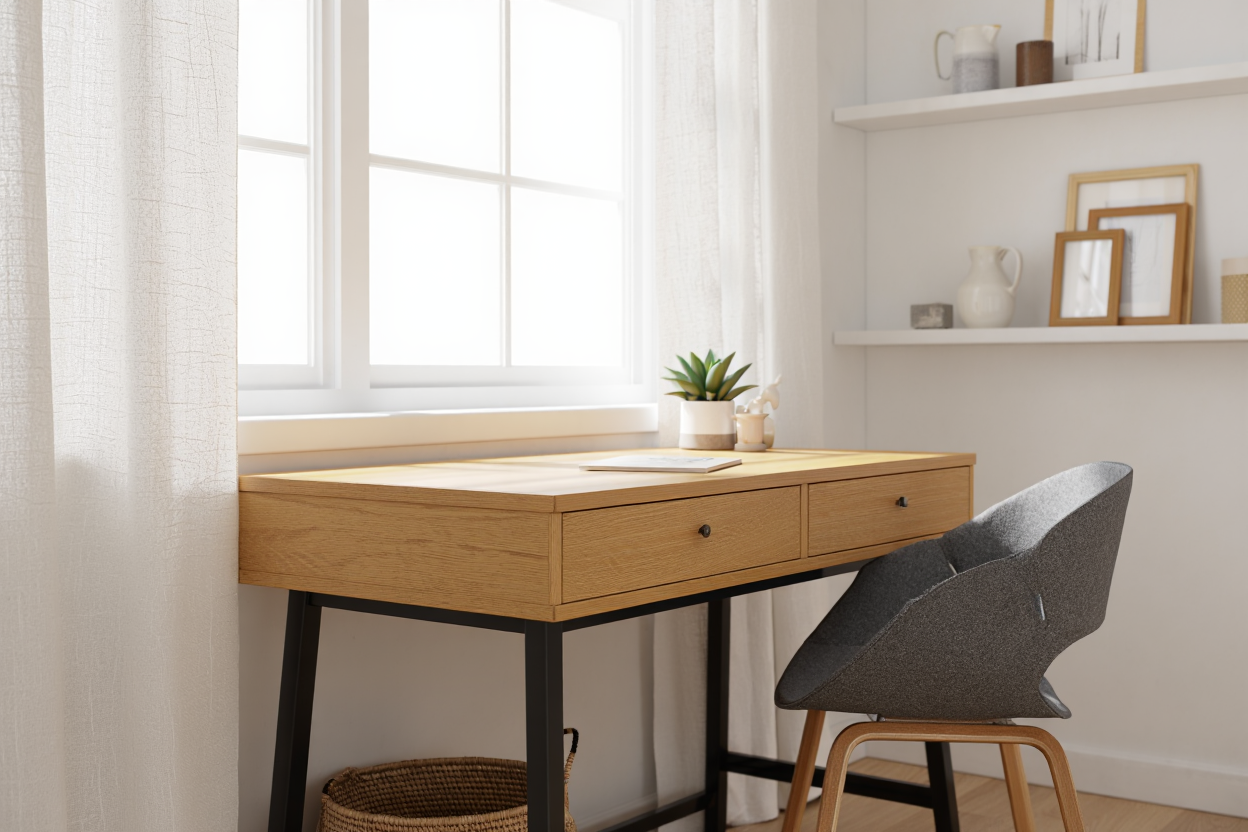 Biuro w stylu skandynawskim – jak urządzić? Aranżacje